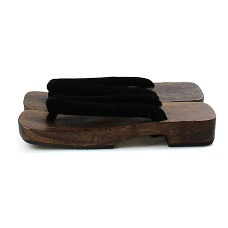 Men's Charcoal Cosplay Wood Su - Geta Wooden Sandal reseña y precio