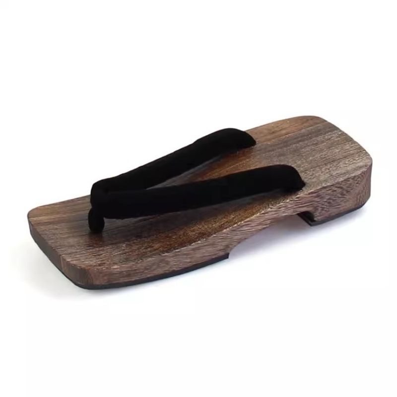 Men's Charcoal Cosplay Wood Su - Geta Wooden Sandal reseña y precio